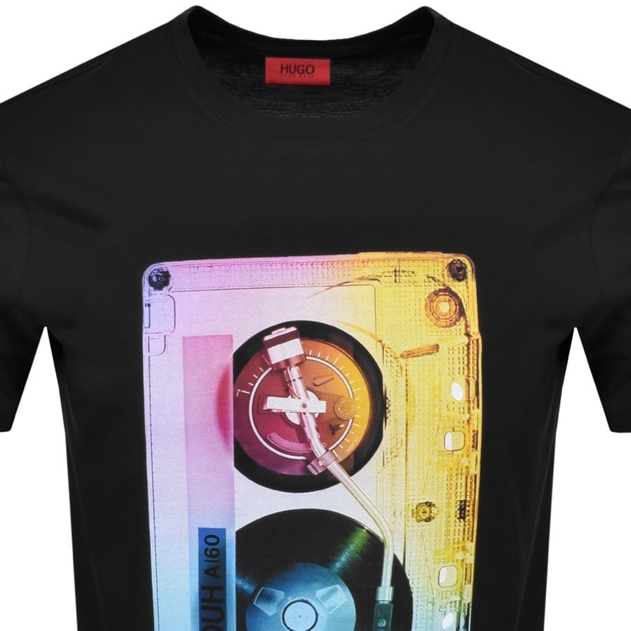 Alternative Image for ProductHUGO Dours T Shirt Black2